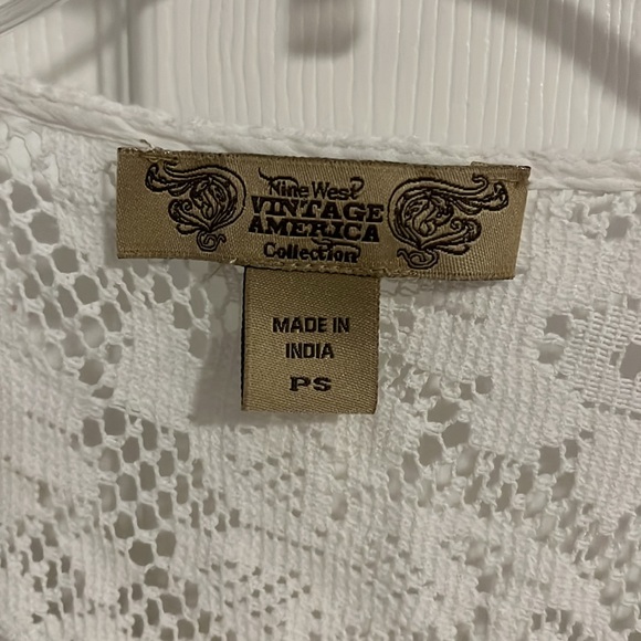 Nine West Vintage America lace top - Picture 2 of 2